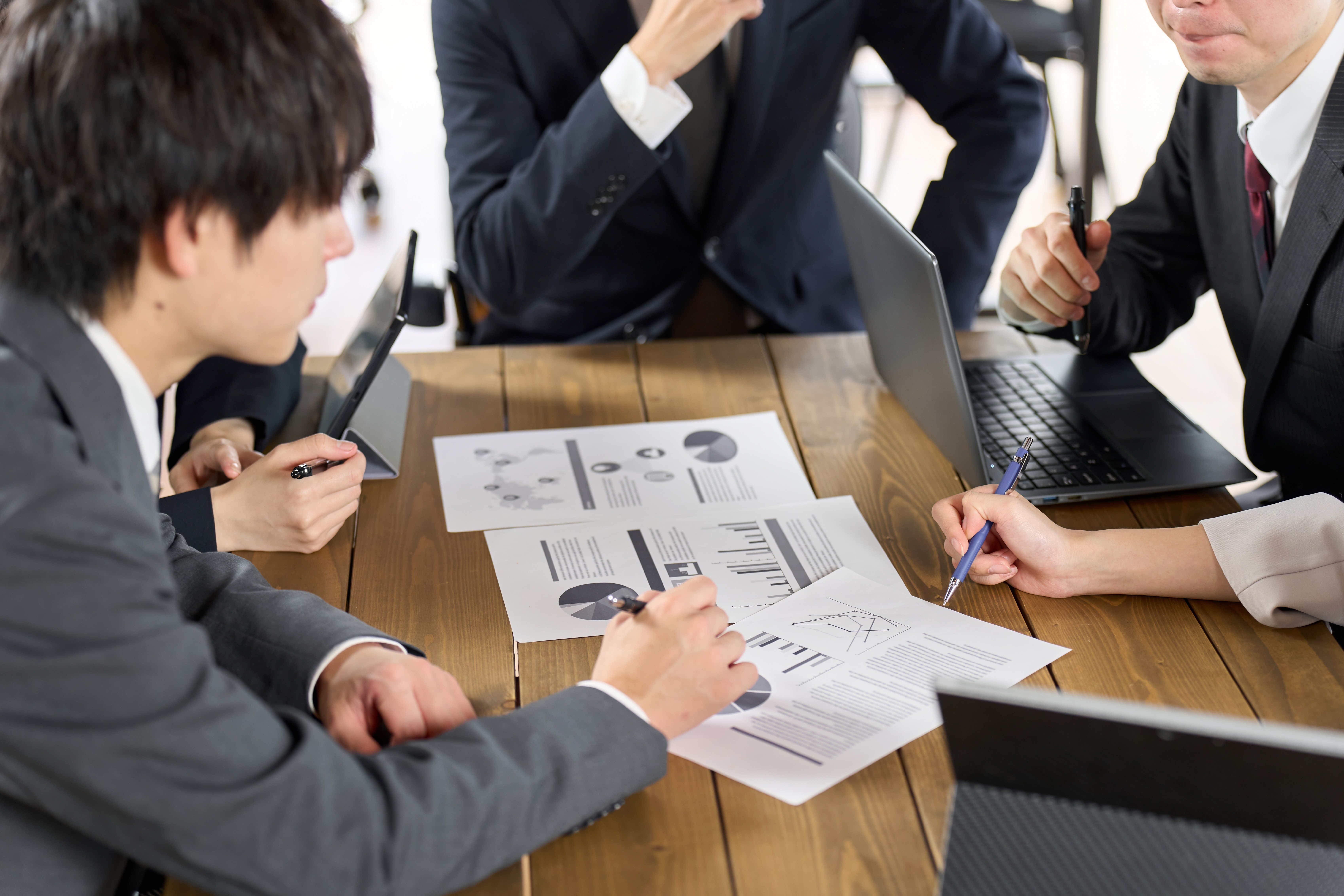 優先順位が決められない場面のイメージ