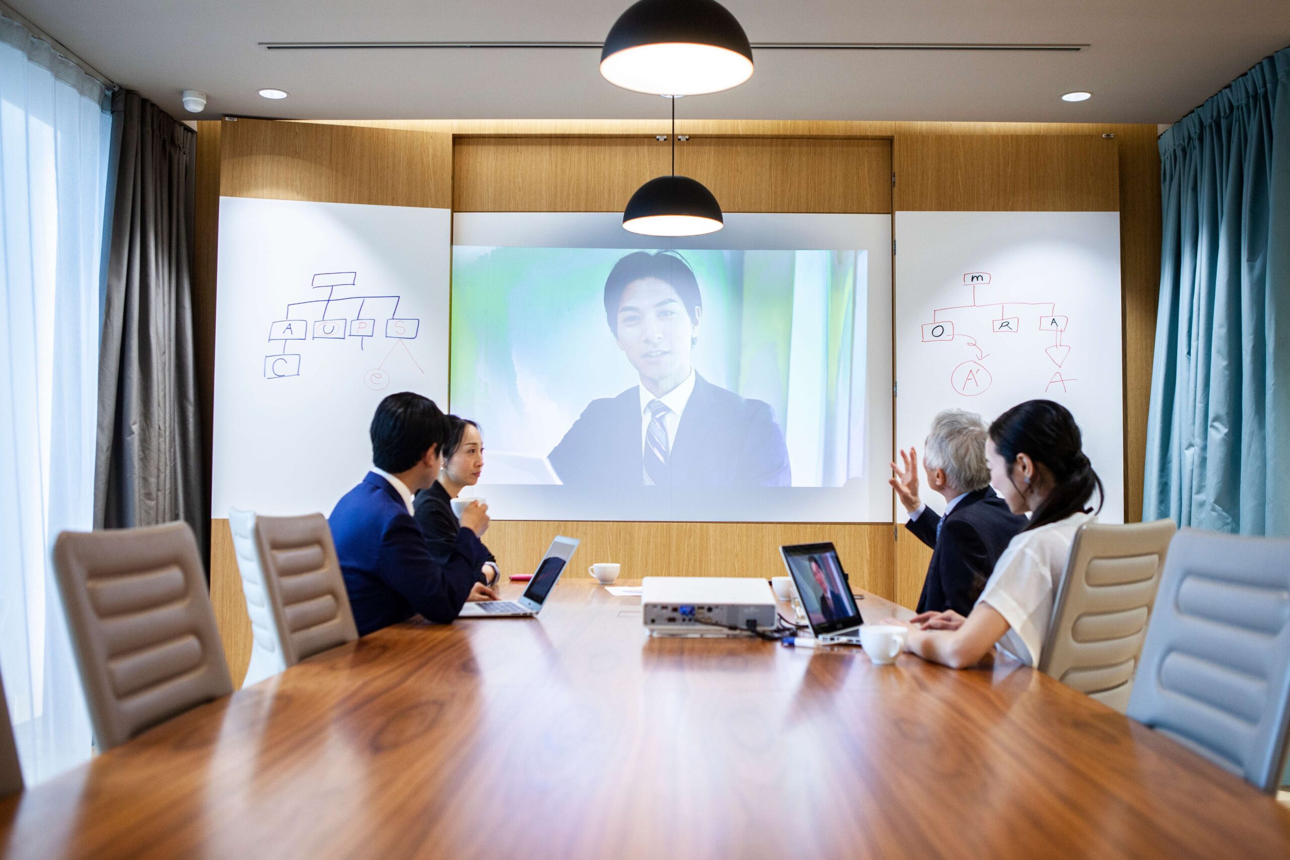 経営企画として経営課題を整理し提案するイメージ